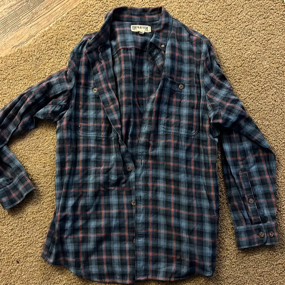 Long Sleeve Plaid Shirt